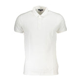 Cavalli Class White Cotton Polo Shirt -   -  Cavalli Class.